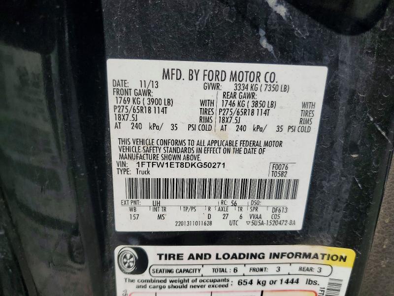 2013 Ford F150 Supercrew