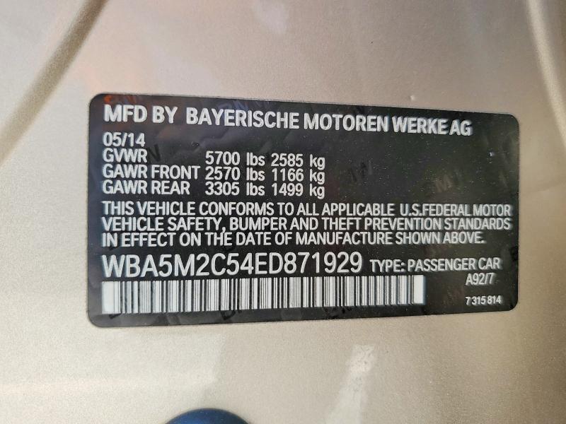 2014 BMW 535 igt