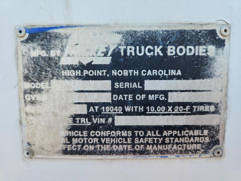 1998 Mickel Beverage Delivery Trailer