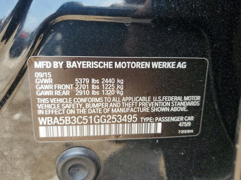 2016 BMW 535 xi