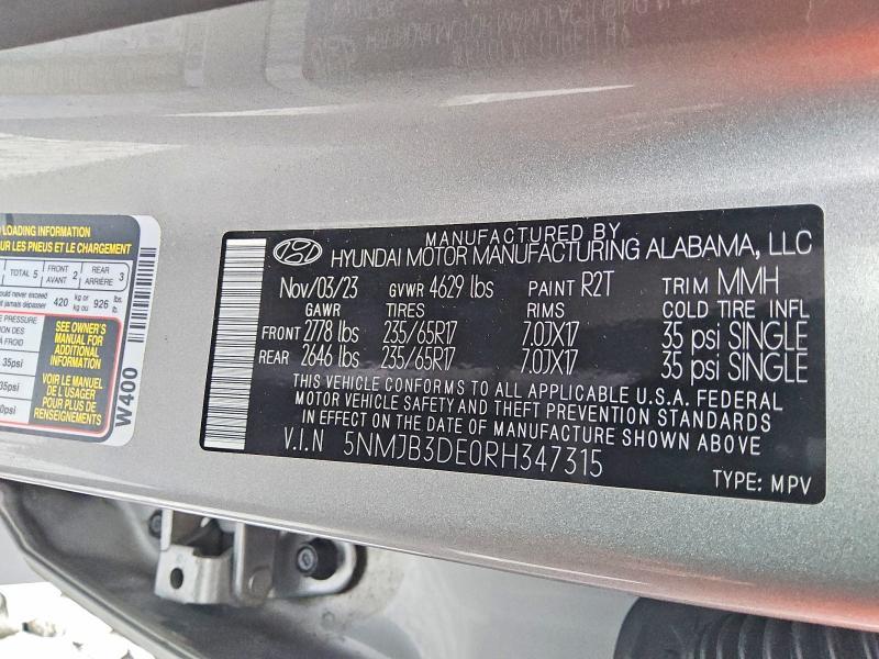 2024 Hyundai Tucson sel