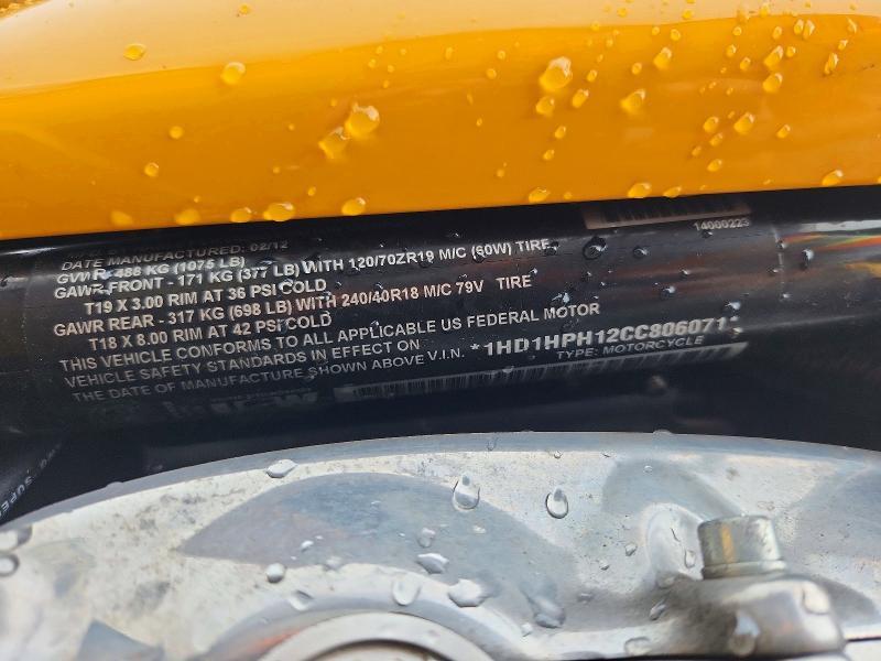 2012 Harley-Davidson Vrscf Vrod Muscle