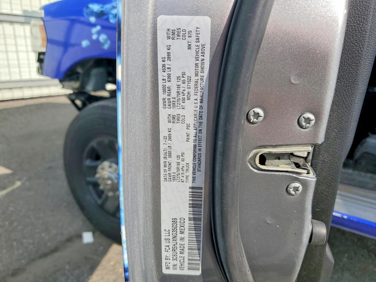 2022 Dodge RAM 2500 Tradesman
