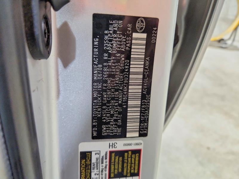 2009 Toyota Camry le
