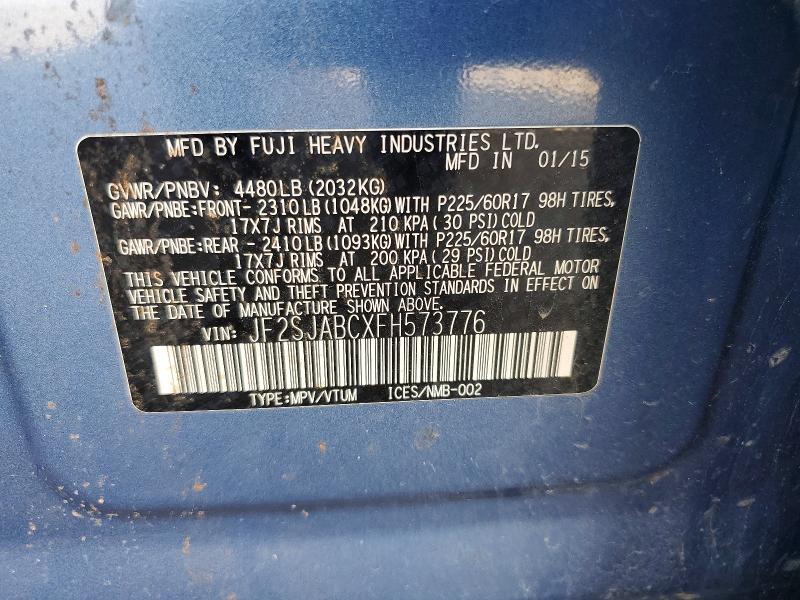 2015 Subaru Forester 2.5i
