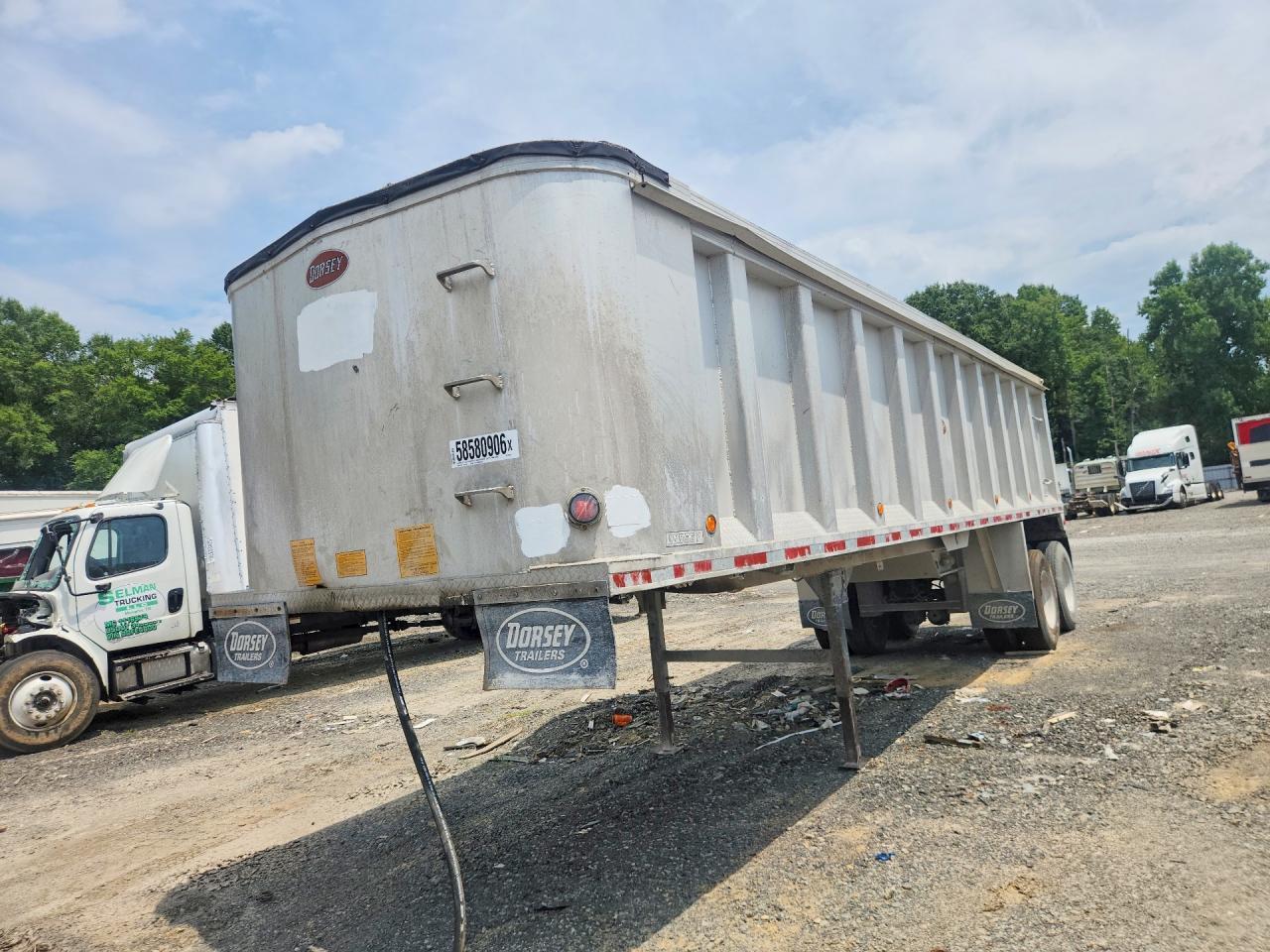 2000 Dorsey Trailers EY ADF2-39-D END Dump Trailer