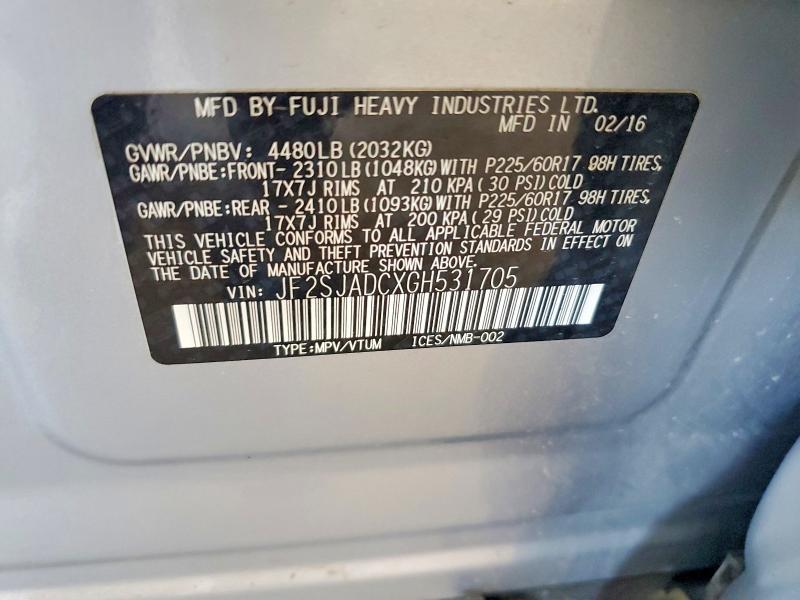 2016 Subaru Forester 2.5i Premium