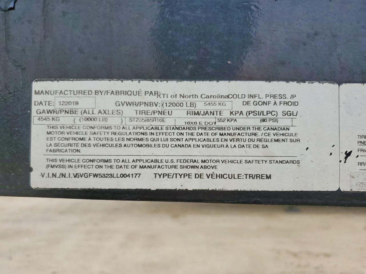 2020 Kaufman Trailers