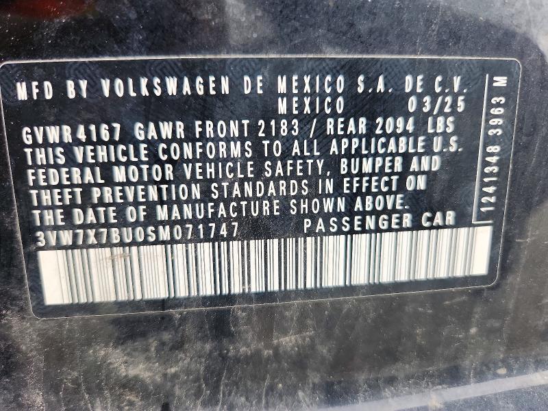 2025 Volkswagen Jetta se