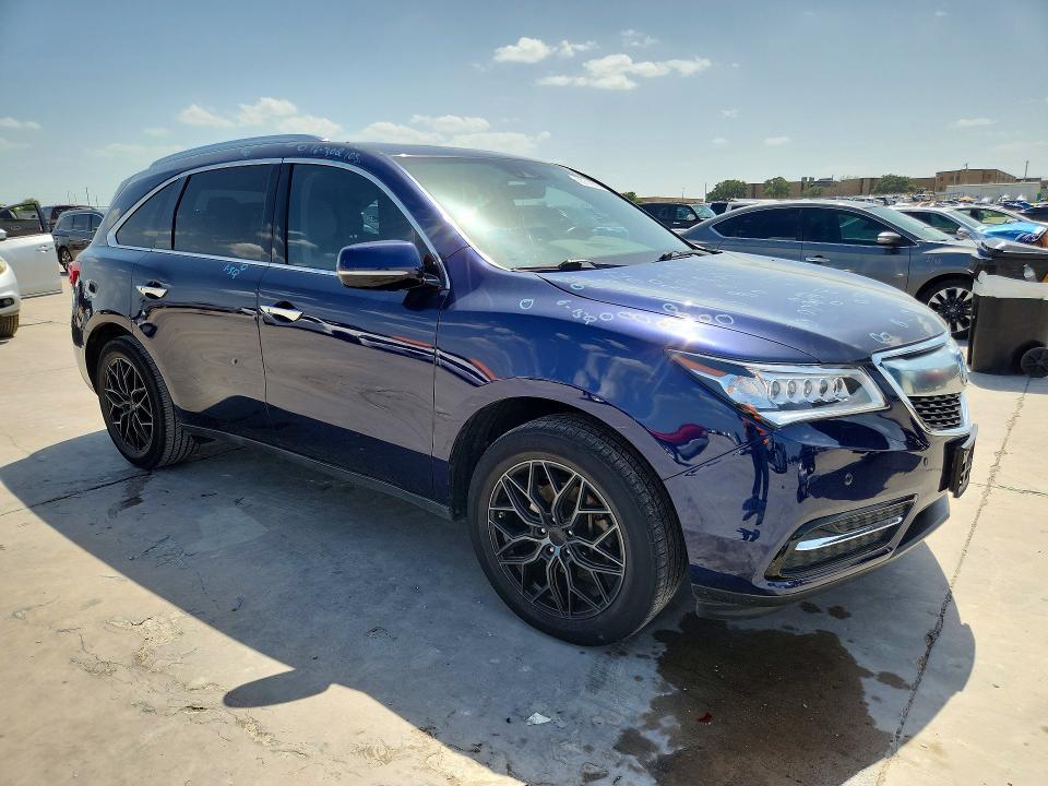 2016 Acura Mdx Advance