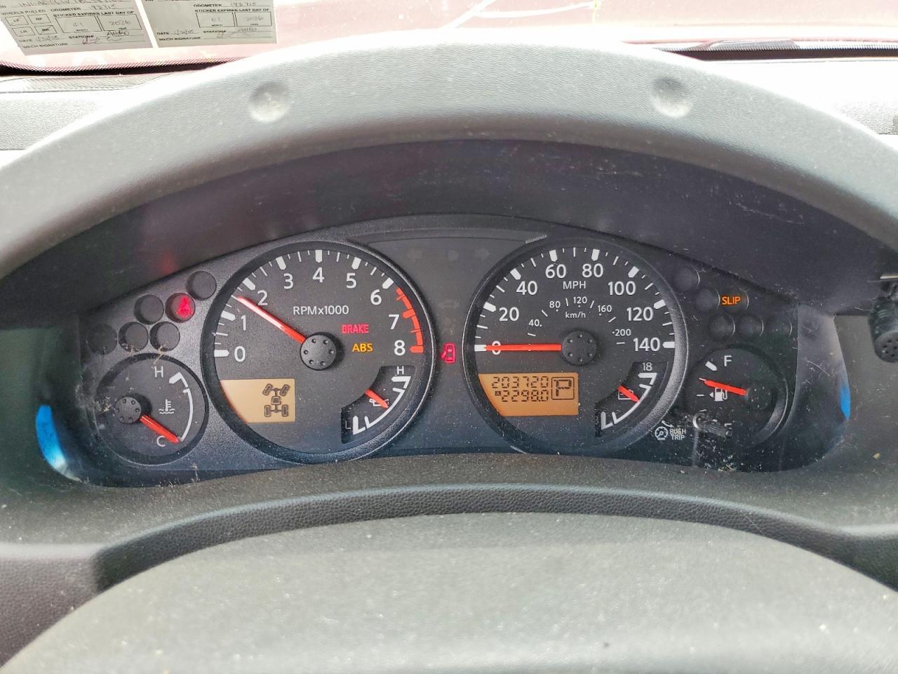 2008 Nissan Frontier SE V6