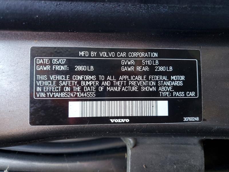 2007 Volvo S80 V8
