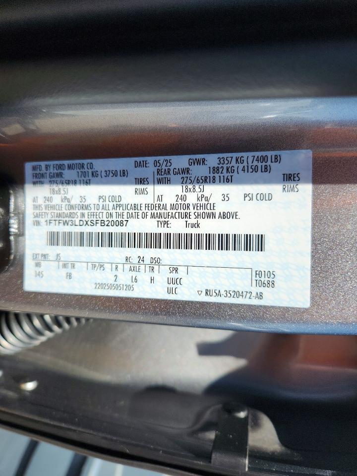 2025 Ford F150 XLT