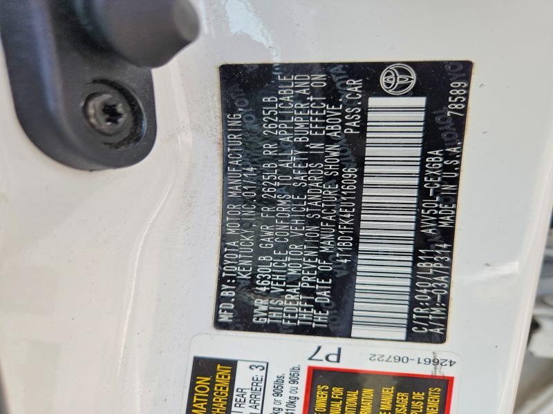 2014 Toyota Camry Hybrid xle