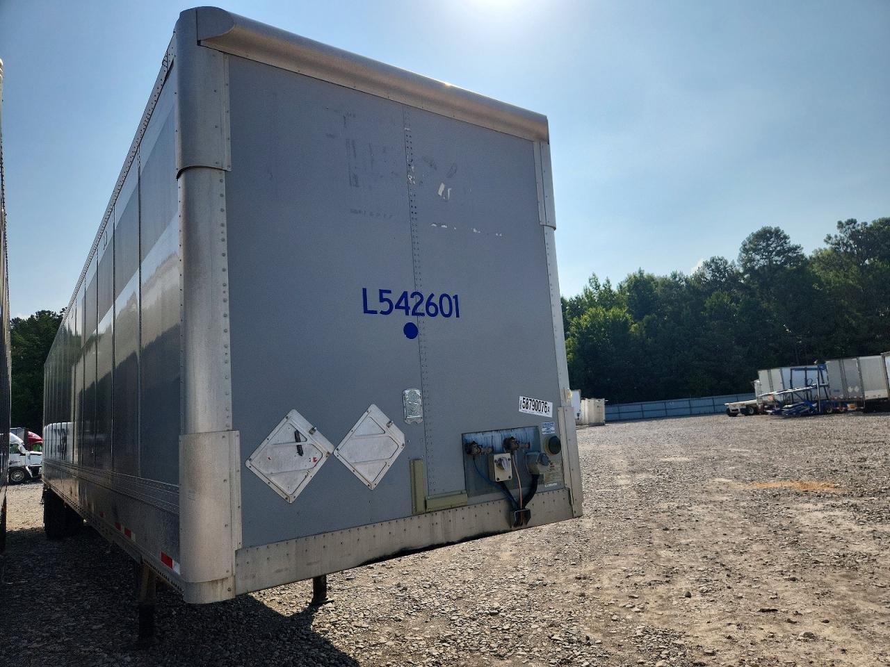 2017 Wabash Dvhdhpc DRY Van Trailer