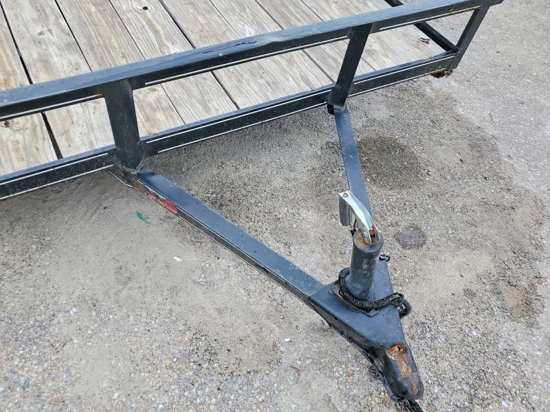 2021 P & T 6X14AFG Utility Trailer