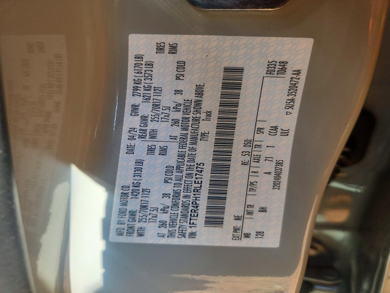 2024 Ford Ranger XL