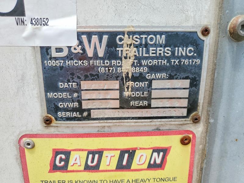 1997 Band 1997 B&W Fiber Optic Splicing Trailer