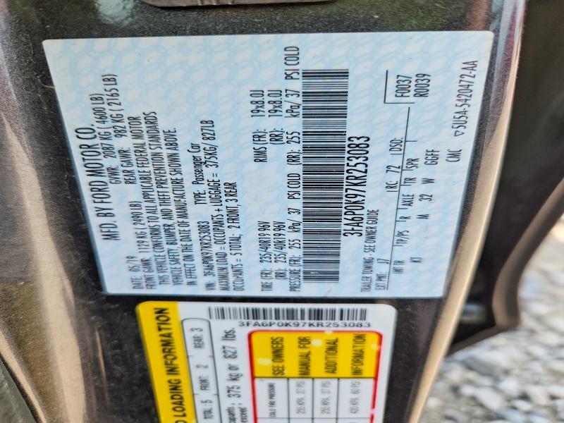 2019 Ford Fusion Titanium