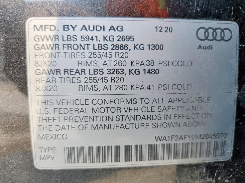 2021 Audi Q5 e Prestige