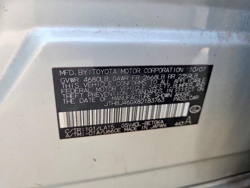2008 Lexus Es 350