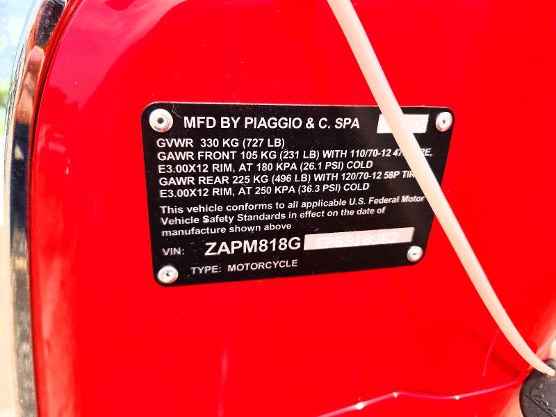 2023 Vespa PRIMAVERA/SPRINT 150