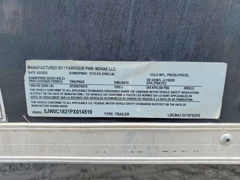 2023 Look Trailers 2023 Look Lscba7.0x18te2fe Enclosed Cargo Trailer