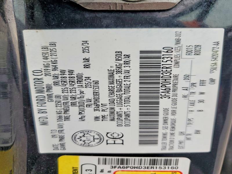 2014 Ford Fusion se
