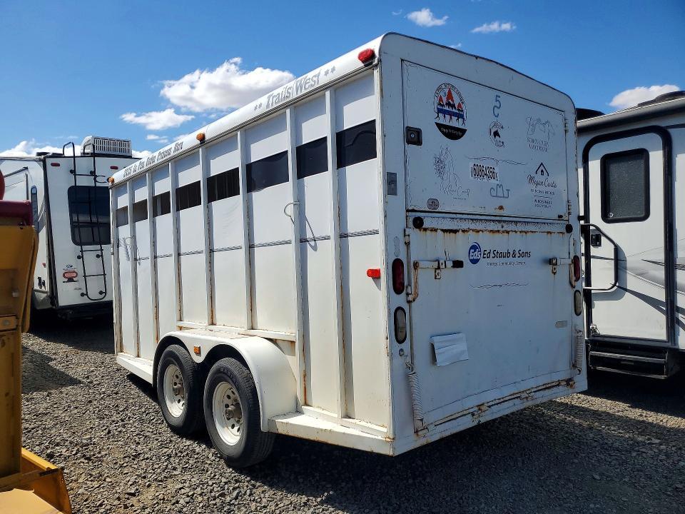 1995 Twmi 1995 Trails West Livestock Trailer
