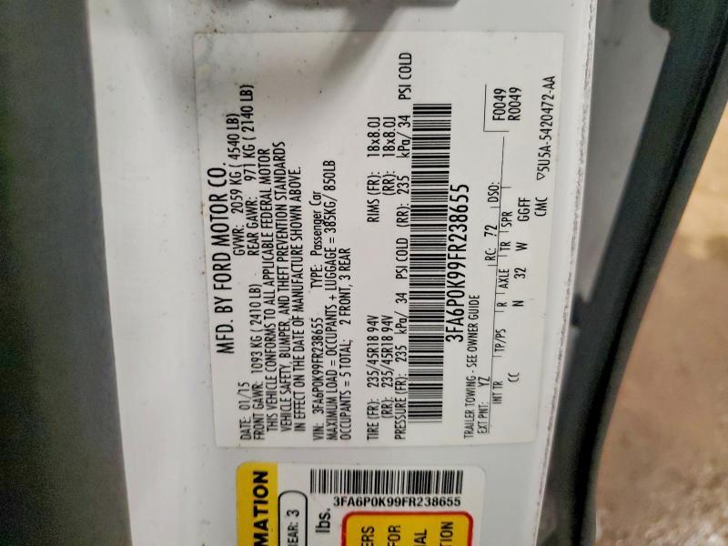 2015 Ford Fusion Titanium