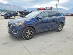 Salvage cars for sale from Copart Farr West, UT: 2017 KIA Sorento lx V6