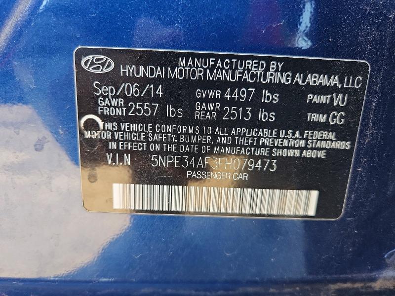 2015 Hyundai Sonata Limited