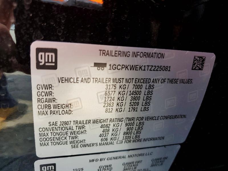 2026 Chevrolet Silverado K1500 RST Select