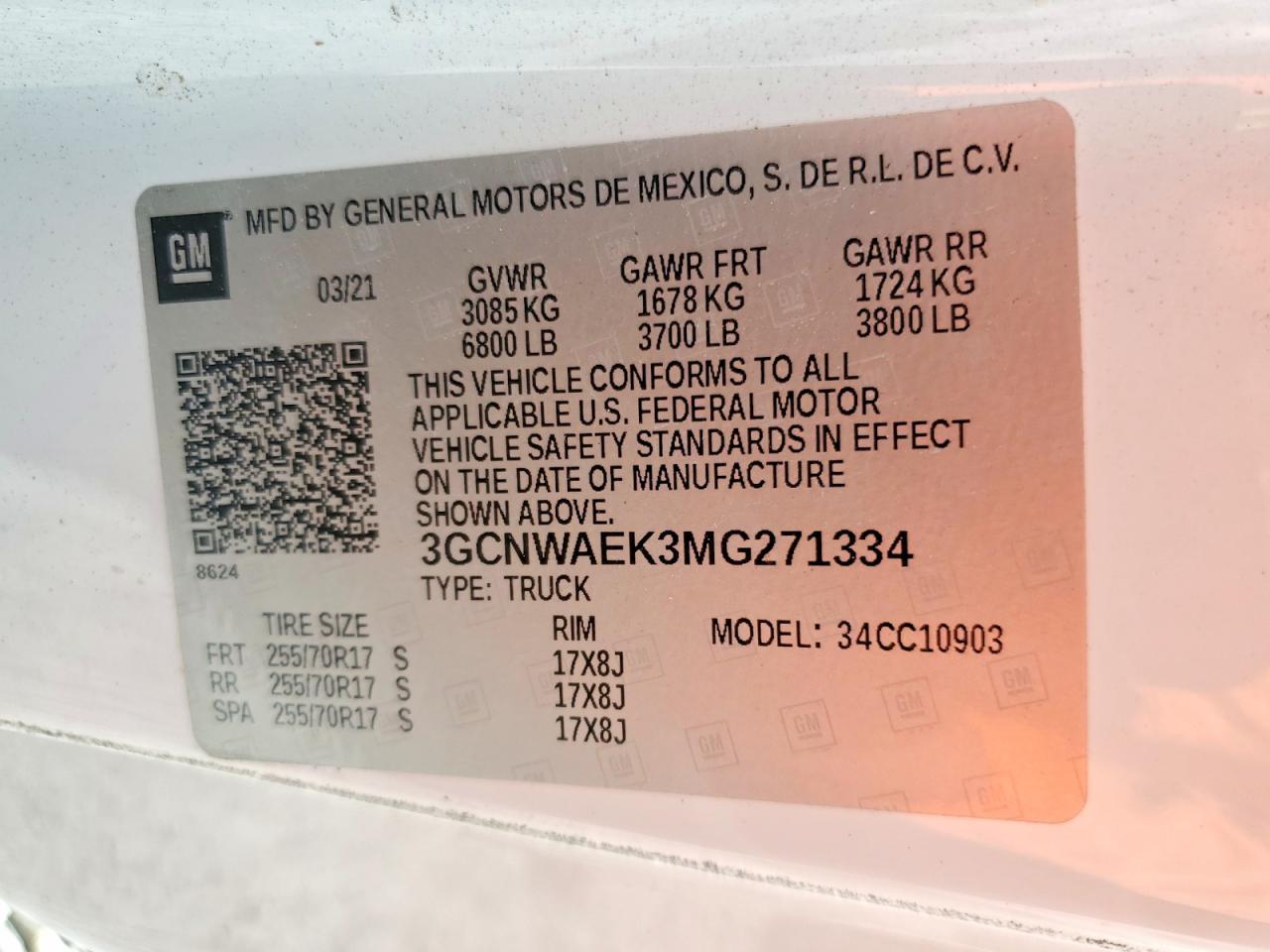 2021 Chevrolet Silverado C1500