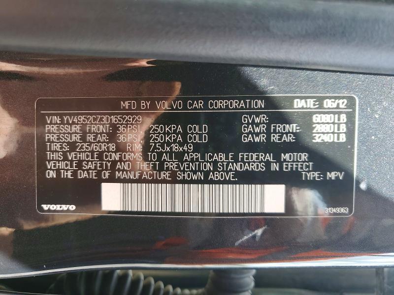 2013 Volvo Xc90 3.2