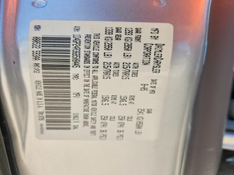 2006 Dodge Grand Caravan se