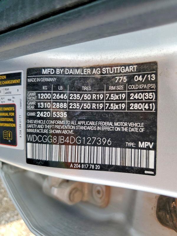 2013 Mercedes-Benz Glk 350 4matic