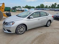 Nissan salvage cars for sale: 2019 Nissan Sentra sv
