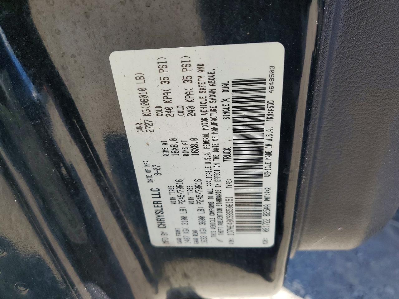 2008 Dodge Dakota Quad SLT