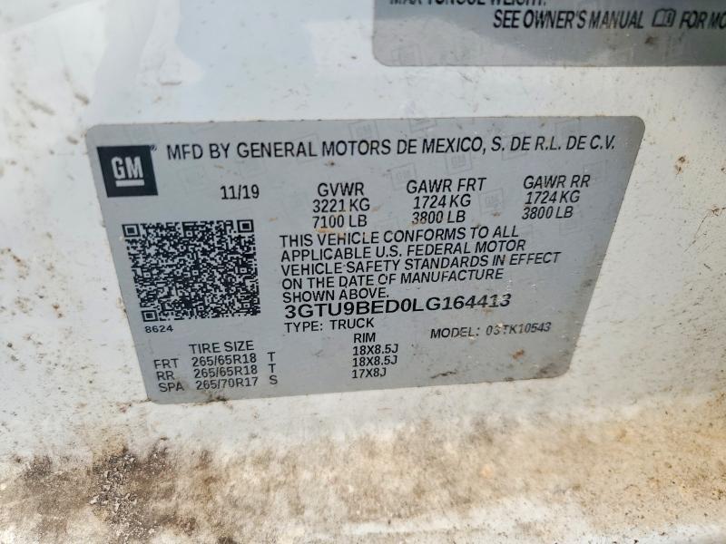 2020 GMC Sierra K1500 SLE