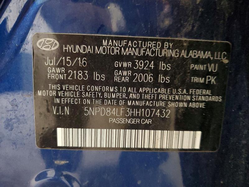 2017 Hyundai Elantra se