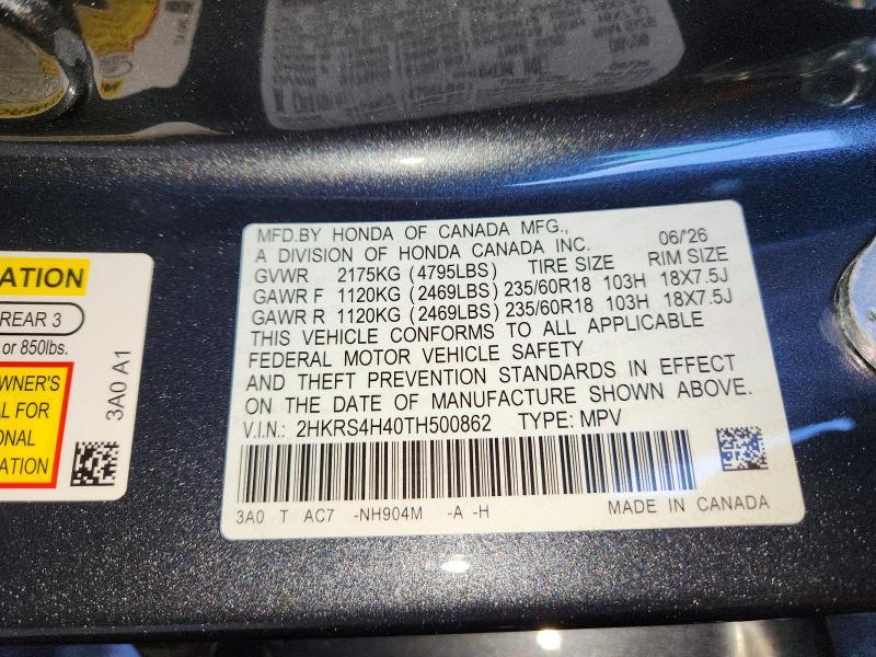 2026 Honda Cr-v ex