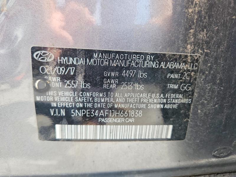 2018 Hyundai Sonata sel