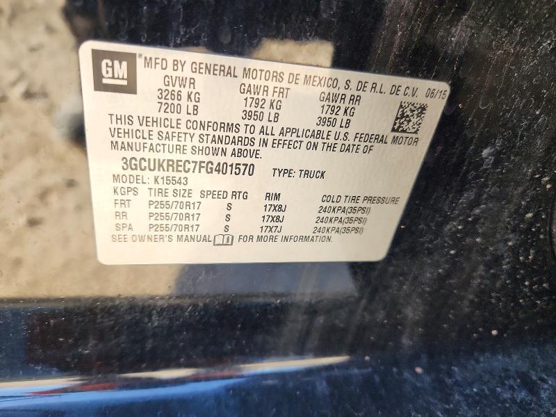 2015 Chevrolet Silverado K1500 LT
