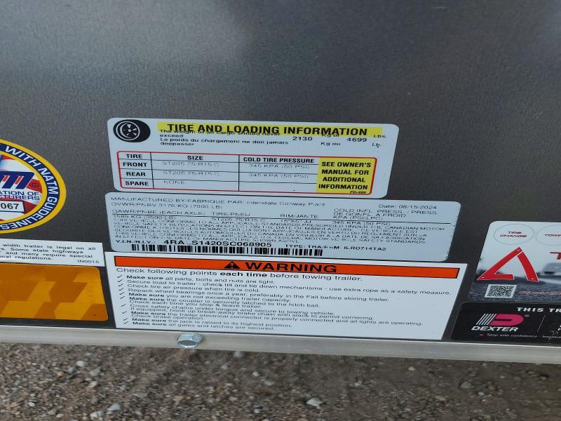 2025 Interstate ILRD714TA2 Enclosed Cargo Trailer