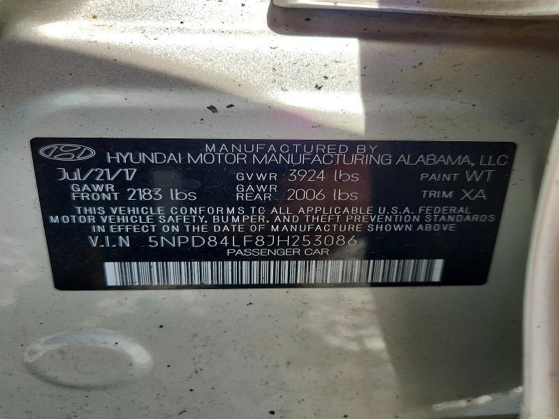 2018 Hyundai Elantra sel