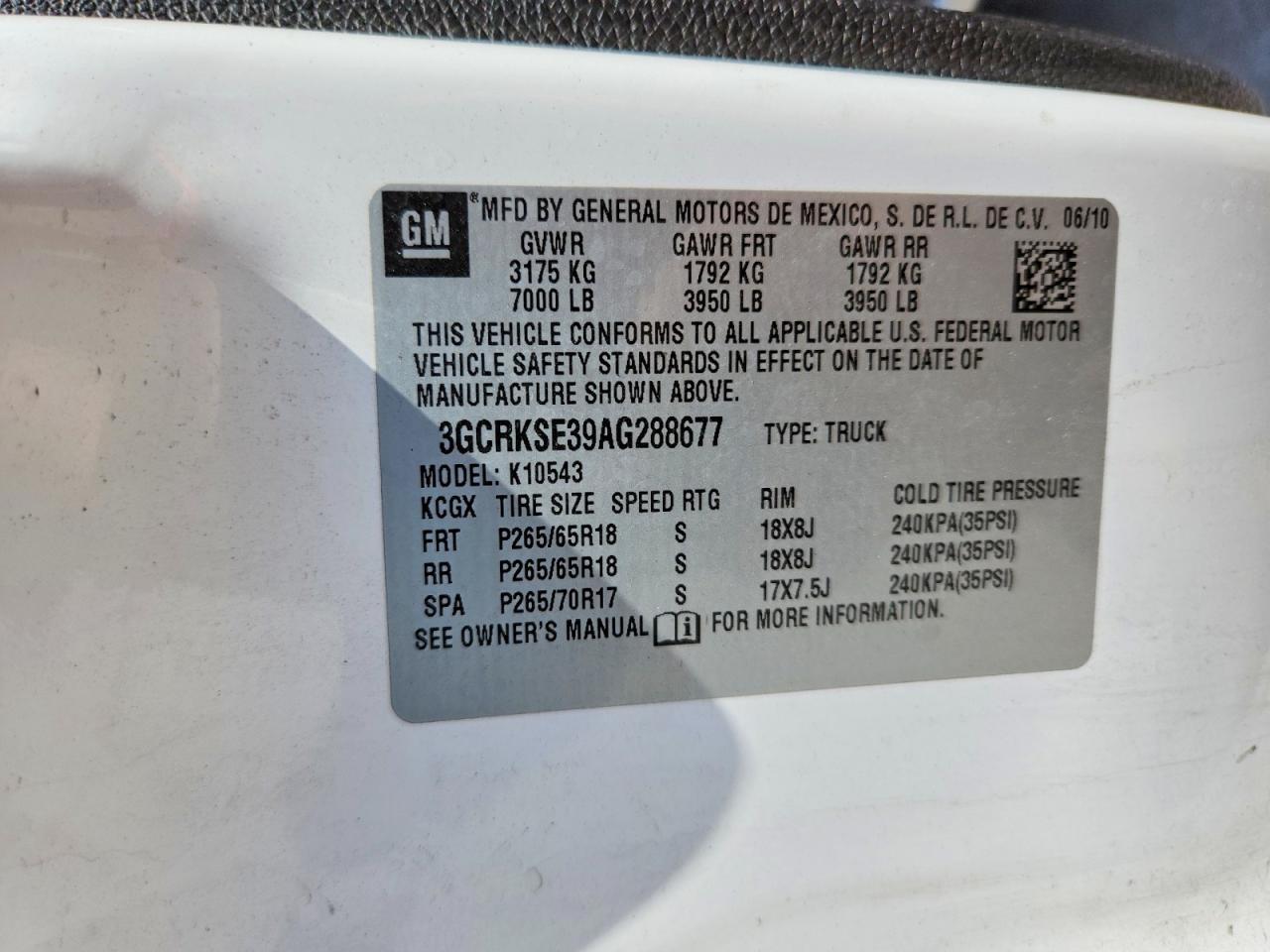 2010 Chevrolet Silverado K1500 LT