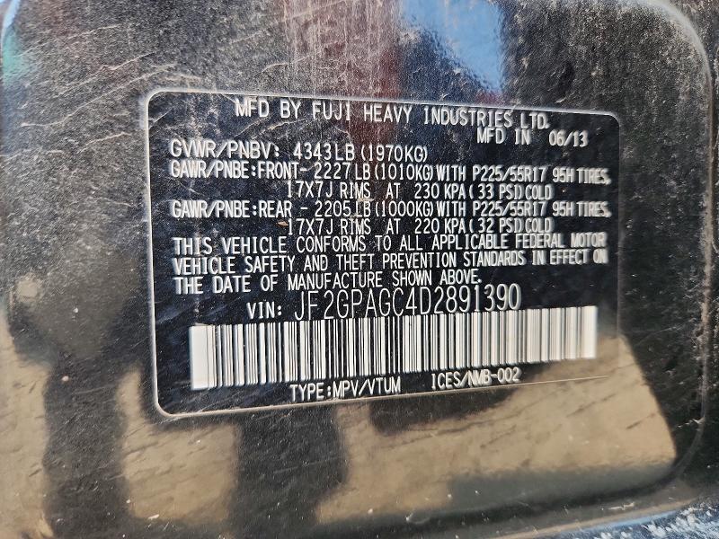 2013 Subaru Xv Crosstrek 2.0 Limited