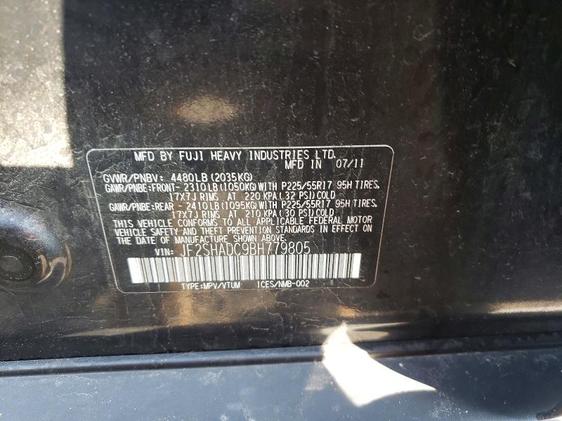 2011 Subaru Forester 2.5x Premium
