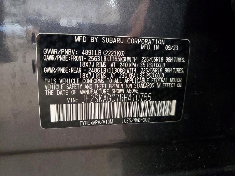 2024 Subaru Forester Sport